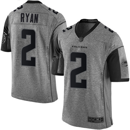 Atlanta Falcons Limited Gray Men Matt Ryan Jersey NFL Football 2 Gridiron